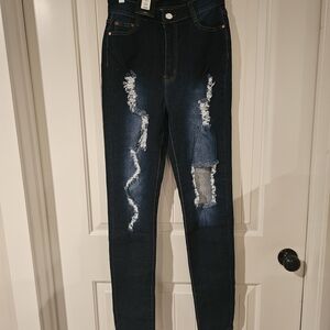 NWT Fashion Nova Womens Blue Jeans Sz 9